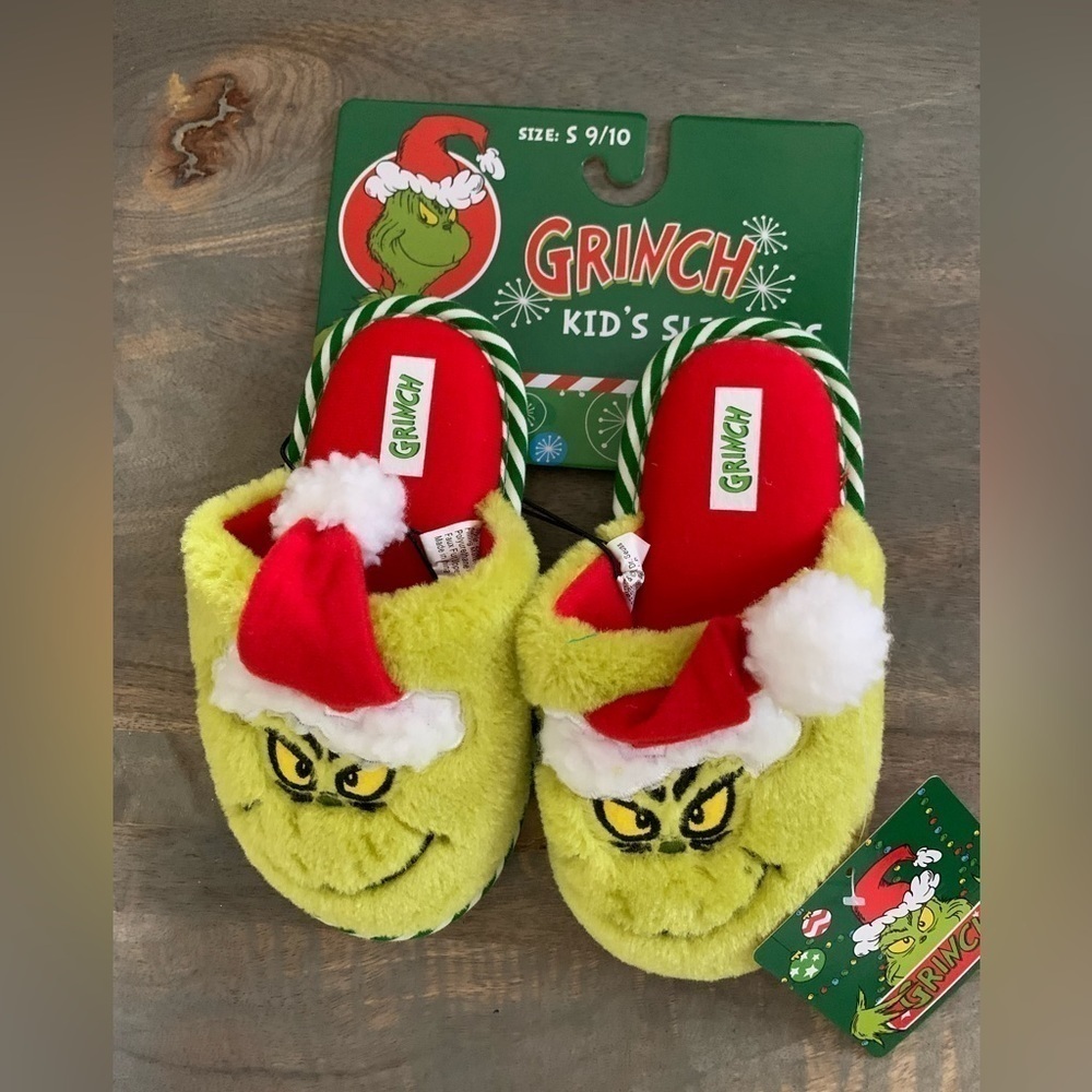 Dr. Seuss Grinch Kid’s Slippers Flip-Flop